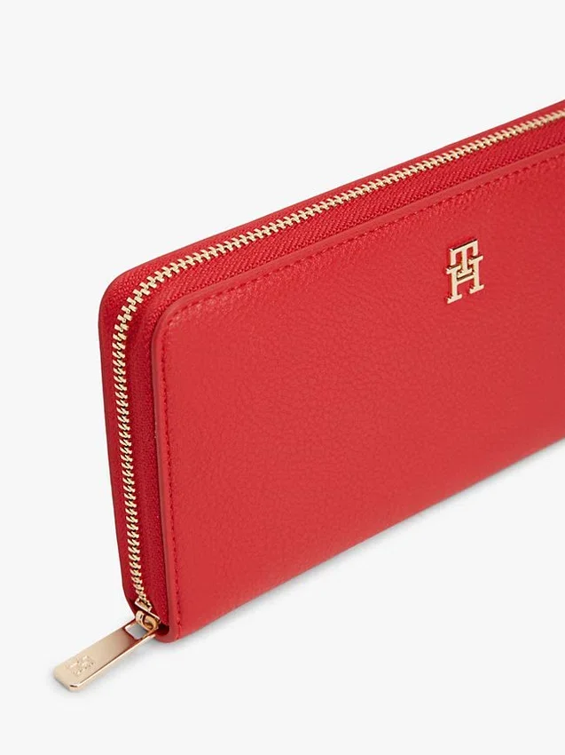 Monogram Logo Large Zip Wallet Monogram Logo Large Zip Wallet