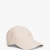 Monogram Logo Linen-Blend Baseball Cap