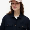Monogram Logo Linen-Blend Baseball Cap