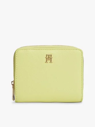 Monogram Logo Zip Wallet