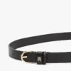 Monogram Slim Leather Belt Monogram Slim Leather Belt