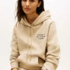 Monotype Logo Heathered Hoodie