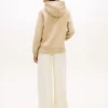 Monotype Logo Heathered Hoodie