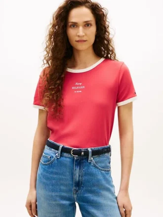 Monotype Logo Ringer T-Shirt
