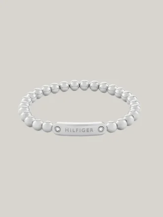 Monotype Metal Bead Bracelet