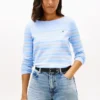 Multi-Stripe Boatneck Sweater Multi-Stripe Boatneck Sweater