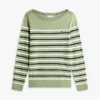 Multi-Stripe Boatneck Sweater Multi-Stripe Boatneck Sweater