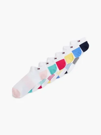 Multicolor Sport Ankle Sock 6-Pack
