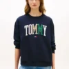 Multicolor Varsity Tommy Logo Sweatshirt Multicolor Varsity Tommy Logo Sweatshirt