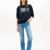 Multicolor Varsity Tommy Logo Sweatshirt Multicolor Varsity Tommy Logo Sweatshirt