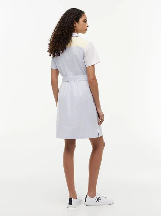 Multistripe Oxford Shirtdress Multistripe Oxford Shirtdress
