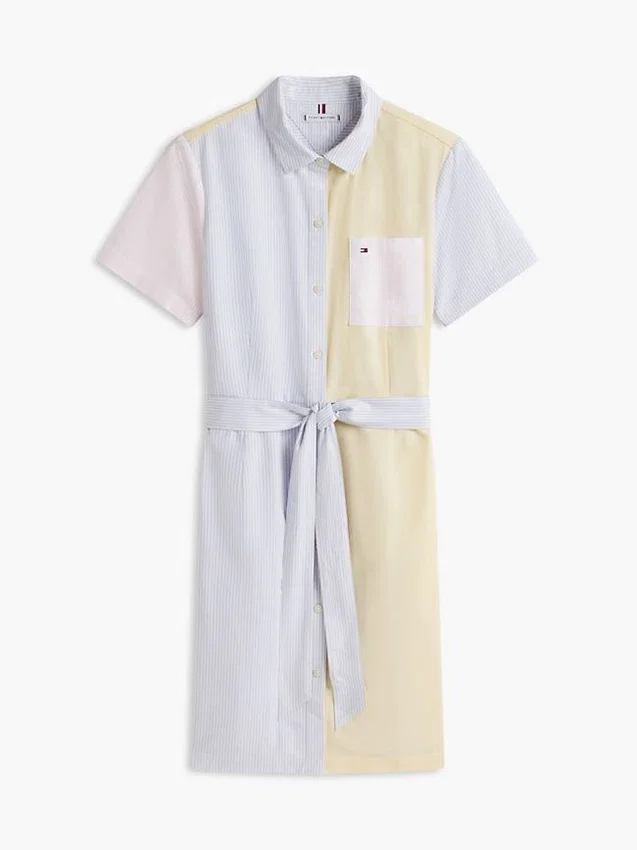 Multistripe Oxford Shirtdress Multistripe Oxford Shirtdress