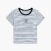 Nautical Script Monogram Striped T-Shirt Nautical Script Monogram Striped T-Shirt