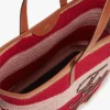 Nautical Striped Crochet Tote Bag Nautical Striped Crochet Tote Bag