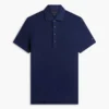 New York Label Cotton-Linen Blend Polo New York Label Cotton-Linen Blend Polo