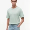 New York Label Cotton-Linen T-Shirt New York Label Cotton-Linen T-Shirt
