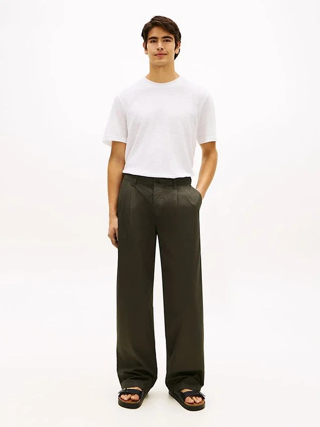 New York Label Cotton-Linen T-Shirt New York Label Cotton-Linen T-Shirt