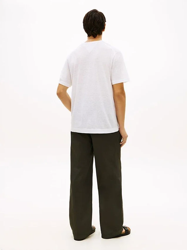 New York Label Cotton-Linen T-Shirt New York Label Cotton-Linen T-Shirt