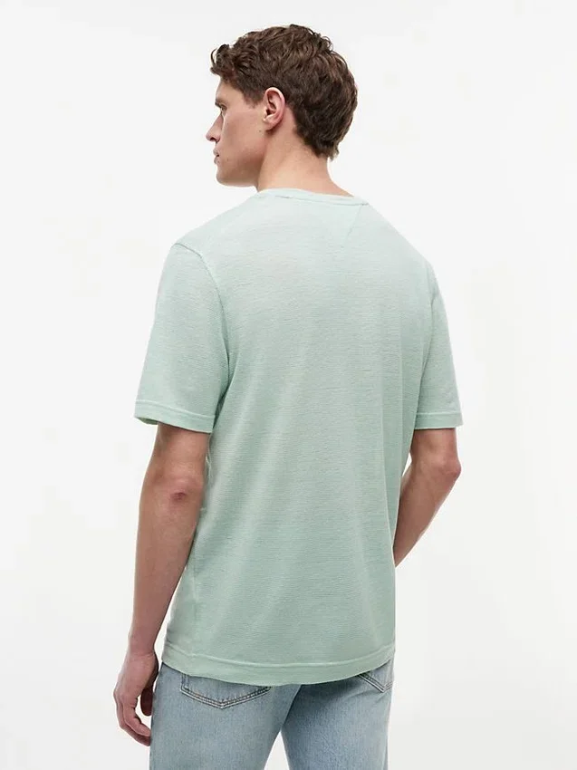 New York Label Cotton-Linen T-Shirt New York Label Cotton-Linen T-Shirt