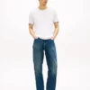 New York Label Knit Tipped T-Shirt New York Label Knit Tipped T-Shirt