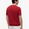 New York Label Knit Tipped T-Shirt New York Label Knit Tipped T-Shirt