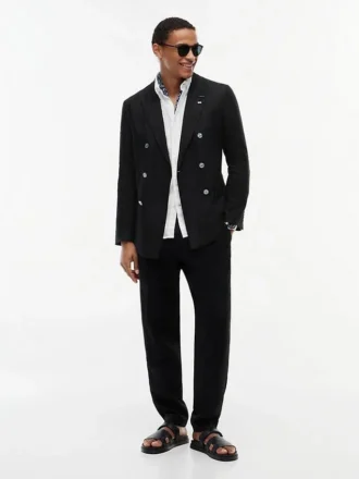 New York Label Linen Blazer New York Label Linen Blazer