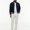 New York Label Mixed Media Jacket New York Label Mixed Media Jacket