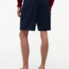 New York Label Pleated Wool Chino Short New York Label Pleated Wool Chino Short