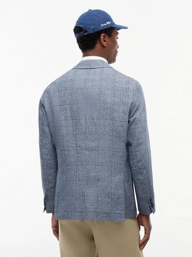 New York Label Regular Fit Linen Blazer New York Label Regular Fit Linen Blazer