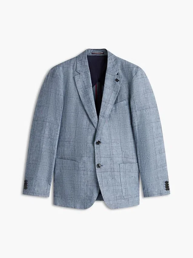 New York Label Regular Fit Linen Blazer New York Label Regular Fit Linen Blazer
