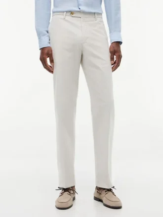 New York Label Tailored Dobby Pant New York Label Tailored Dobby Pant