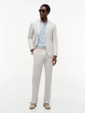 New York Label Tailored Dobby Pant New York Label Tailored Dobby Pant