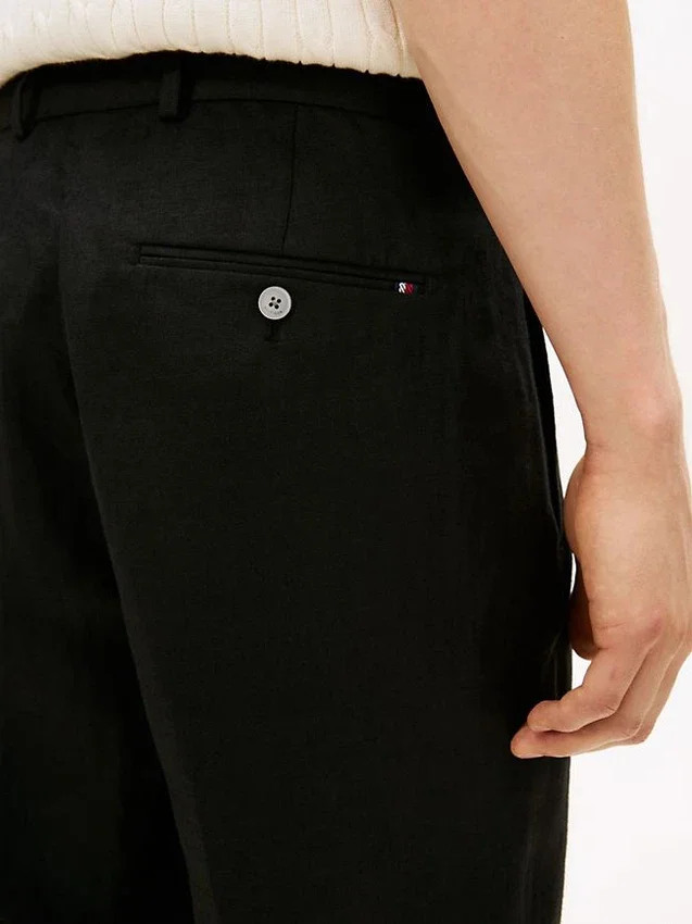 New York Label Tailored Linen Pant New York Label Tailored Linen Pant