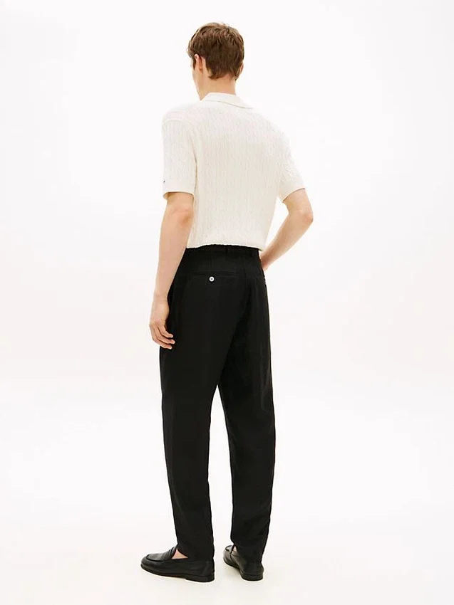 New York Label Tailored Linen Pant New York Label Tailored Linen Pant