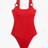 O-Ring Scoop Back One-Piece Swimsuit