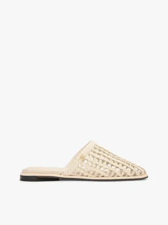 Open-Weave Flat Mule