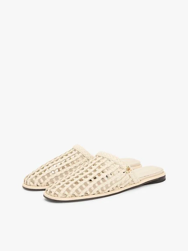 Open-Weave Flat Mule Open-Weave Flat Mule