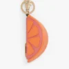 Orange Wedge Coin Purse Bag Charm