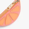 Orange Wedge Coin Purse Bag Charm