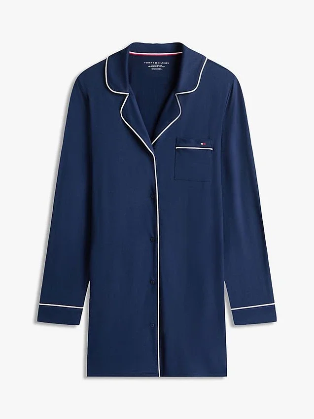 Pajama Shirtdress Pajama Shirtdress