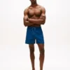 Palm Leaf Print 7″ Swim Trunk