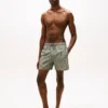 Palm Leaf Print 7″ Swim Trunk