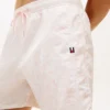 Palm Leaf Print 7″ Swim Trunk
