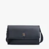 Pebbled Flap Crossbody Bag
