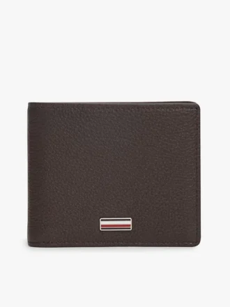 Pebbled Leather Bifold Wallet