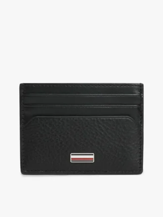 Pebbled Leather Card Holder