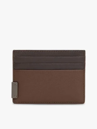 Pebbled Leather Card Holder