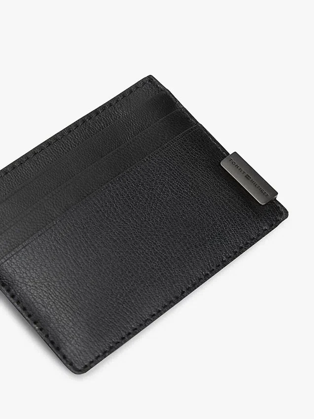 Pebbled Leather Card Holder Pebbled Leather Card Holder
