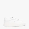 Pebbled Leather Court Sneaker