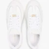 Pebbled Leather Court Sneaker